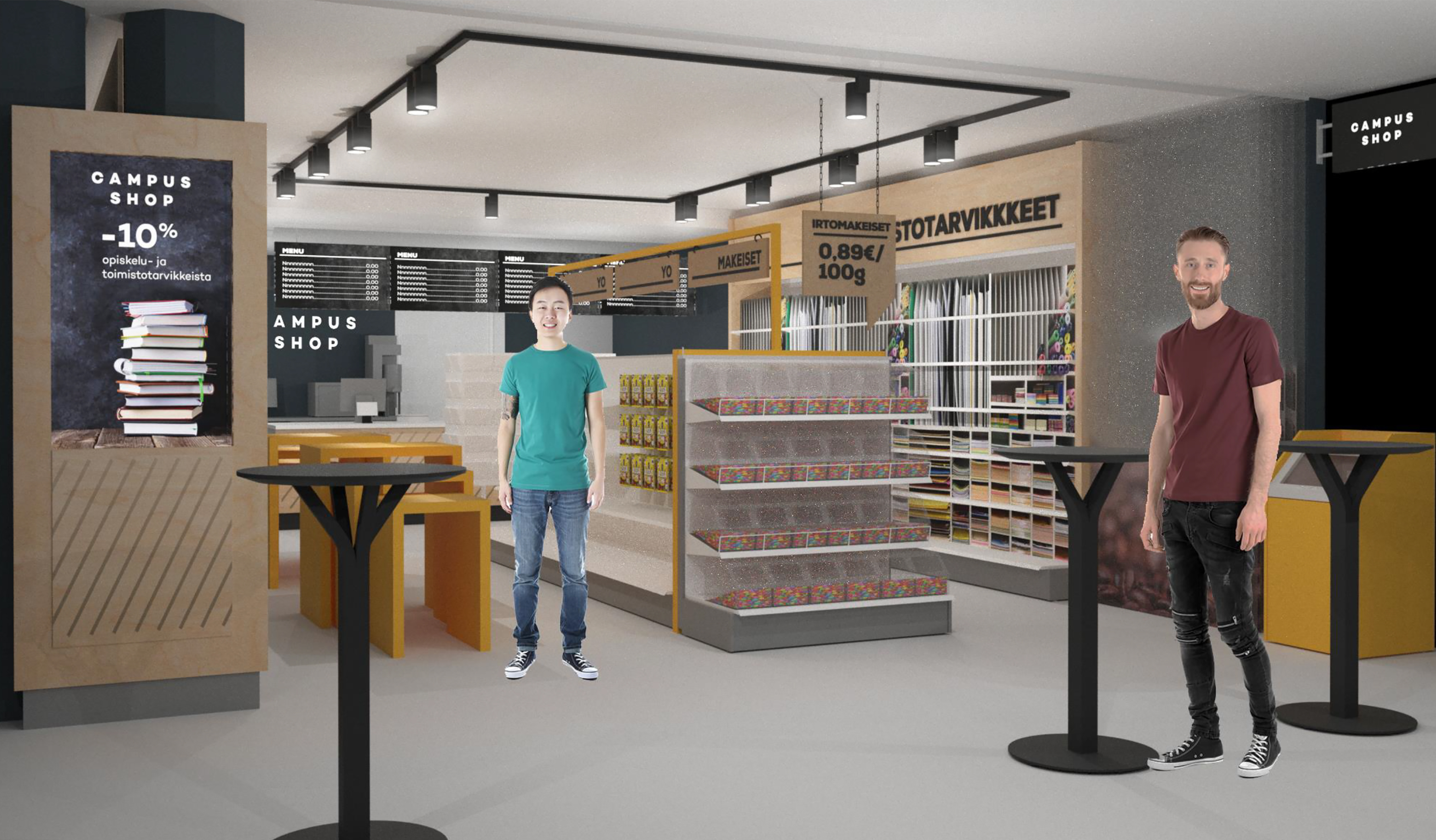 Uniresta avaa Linnanmaalle Campus Shopin ensi vuoden alussa