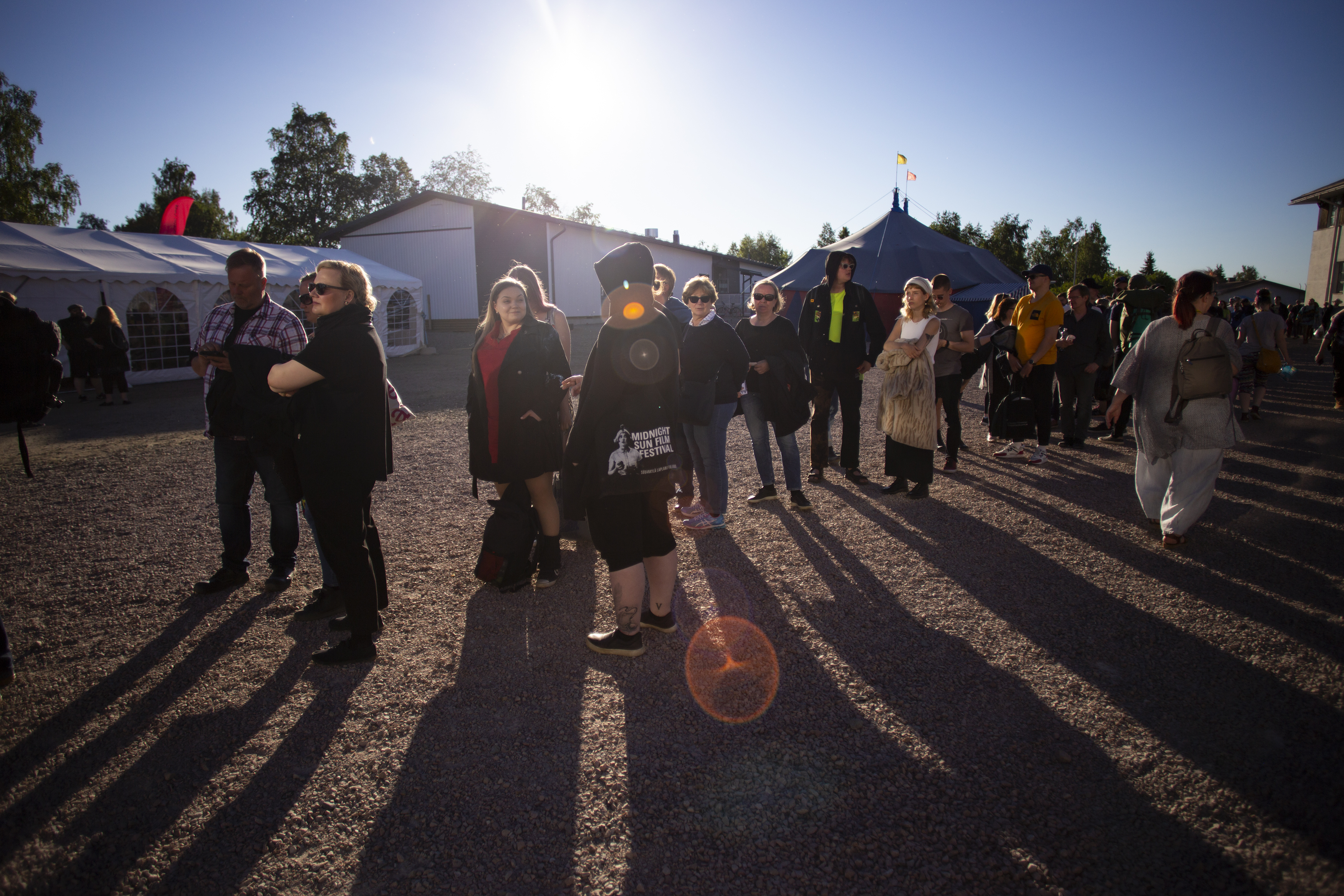 Jonoa Sodankylän elokuvajuhlilla lauantaina 15. kesäkuuta. Festivaali kertoi tehneensä tänä vuonna yleisöennätyksen.