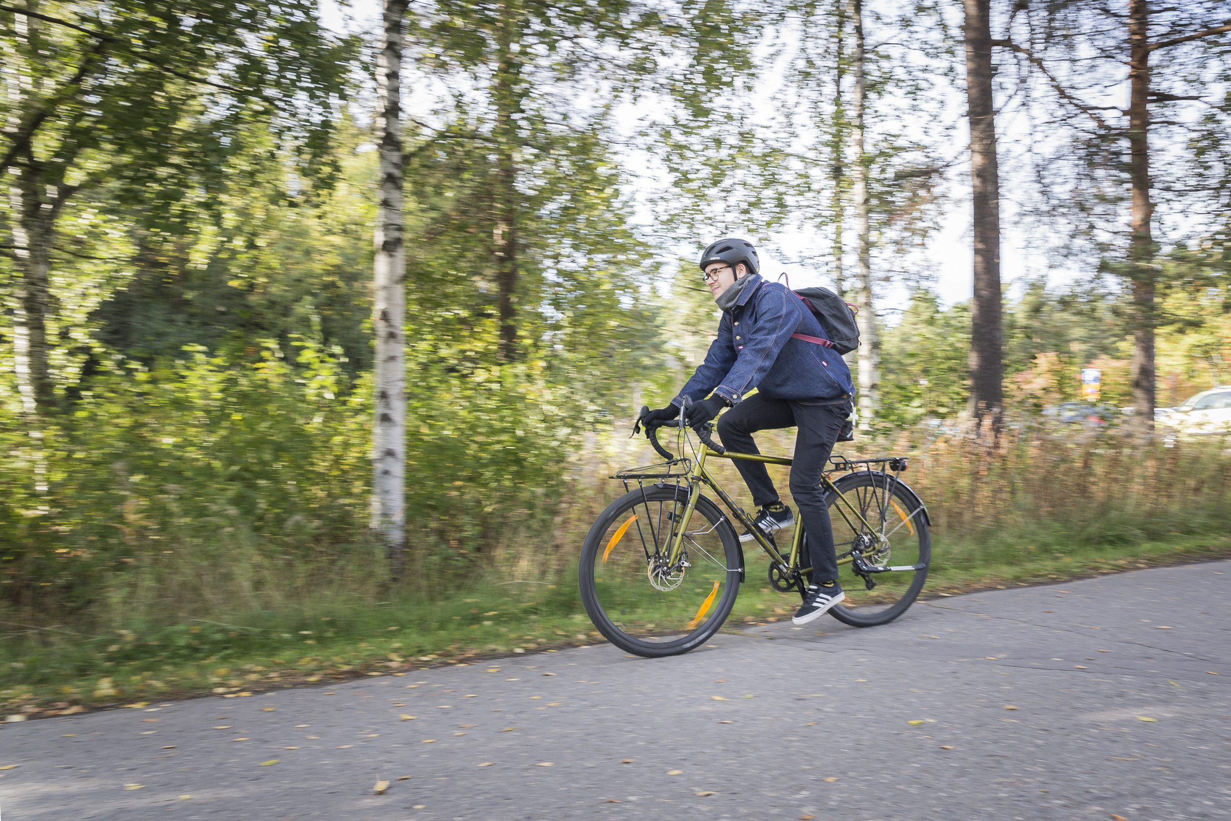 Oulu on opiskelijalle hyvä pyöräilykaupunki, mutta parannettavaa olisi esimerkiksi teiden valaisussa ja keskustan liikennejärjestelyissä